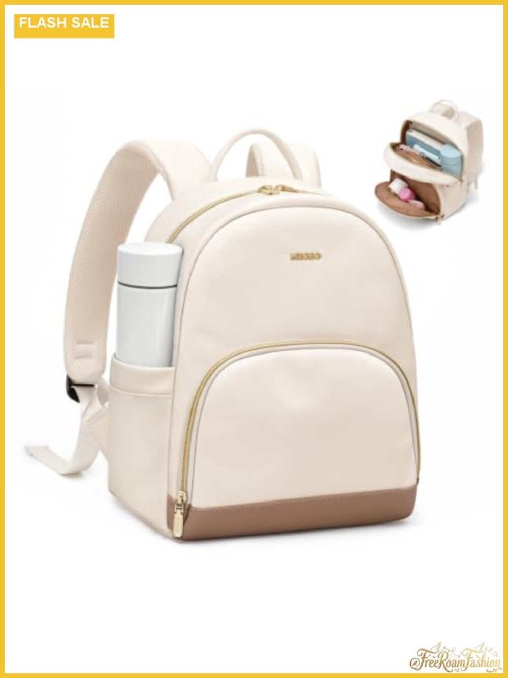 Women's Mini Backpack Purse with Anti-Theft Pocket Fits 10.9-Inch iPad